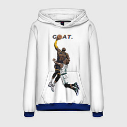 Толстовка-худи мужская Goat 23 - LeBron James, цвет: 3D-синий