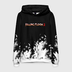 Толстовка-худи мужская Killing floor краски, цвет: 3D-белый