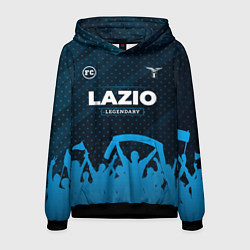 Толстовка-худи мужская Lazio legendary форма фанатов, цвет: 3D-черный