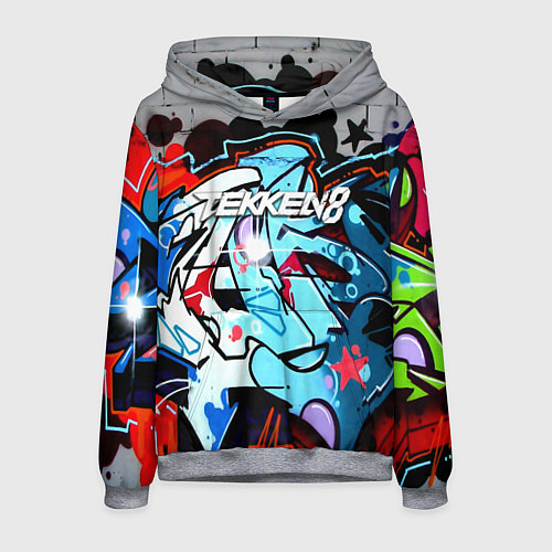 Мужская толстовка Tekken 8 уличная битва / 3D-Меланж – фото 1