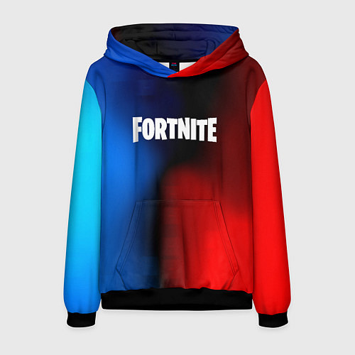 Мужская толстовка Fortnite game gradient / 3D-Черный – фото 1
