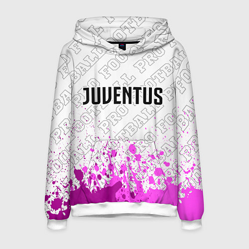 Мужская толстовка Juventus pro football посередине / 3D-Белый – фото 1