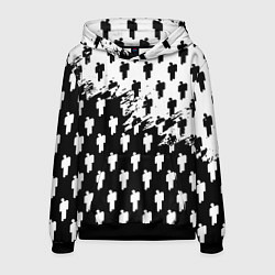 Мужская толстовка Billie Eilish pattern black