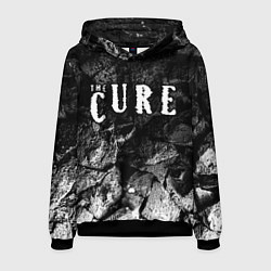 Толстовка-худи мужская The Cure black graphite, цвет: 3D-черный