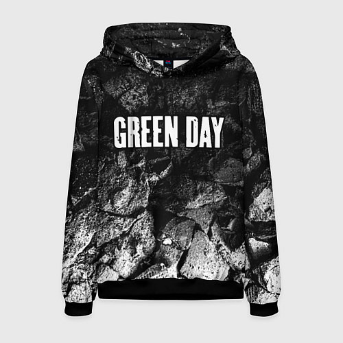 Мужская толстовка Green Day black graphite / 3D-Черный – фото 1