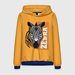 Мужская толстовка Zebra head