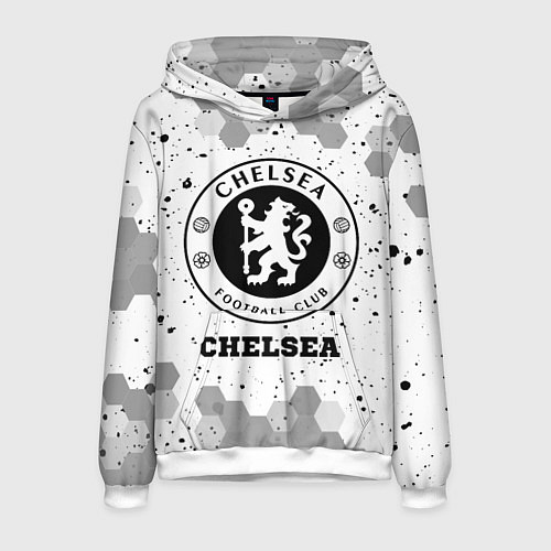 Мужская толстовка Chelsea sport на светлом фоне / 3D-Белый – фото 1