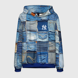 Мужская толстовка Patchwork - New York yankees baseball team