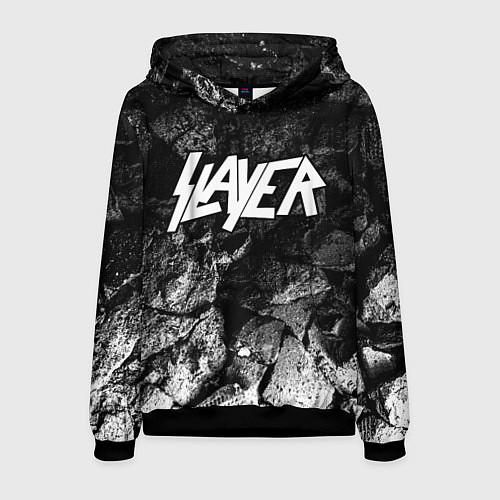 Мужская толстовка Slayer black graphite / 3D-Черный – фото 1