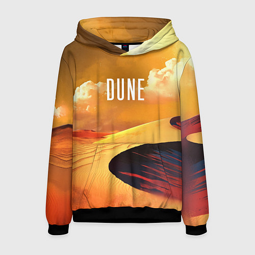 Мужская толстовка Dune - sands / 3D-Черный – фото 1