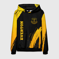 Мужская толстовка Everton - gold gradient вертикально