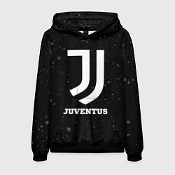 Толстовка-худи мужская Juventus sport на темном фоне, цвет: 3D-черный