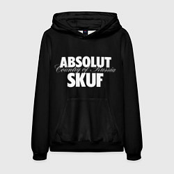 Толстовка-худи мужская Skuf absolut, цвет: 3D-черный