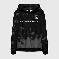 Мужская толстовка Aston Villa sport на темном фоне посередине