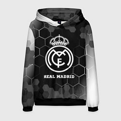 Мужская толстовка Real Madrid sport на темном фоне