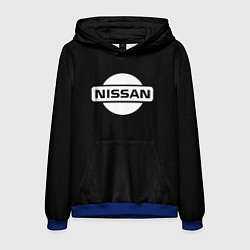 Мужская толстовка Nissan logo white