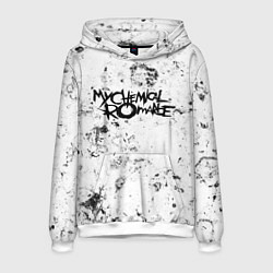 Толстовка-худи мужская My Chemical Romance dirty ice, цвет: 3D-белый