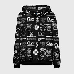 Мужская толстовка Rock band pattern