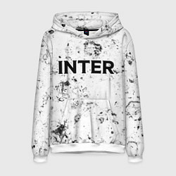 Толстовка-худи мужская Inter dirty ice, цвет: 3D-белый
