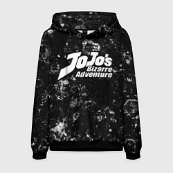 Толстовка-худи мужская JoJo Bizarre Adventure black ice, цвет: 3D-черный