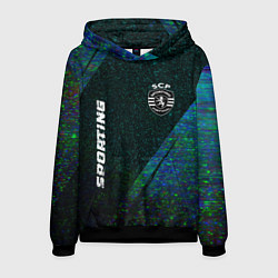 Мужская толстовка Sporting glitch blue