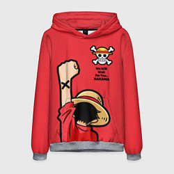 Мужская толстовка One Piece - captain Monkey D Luffy