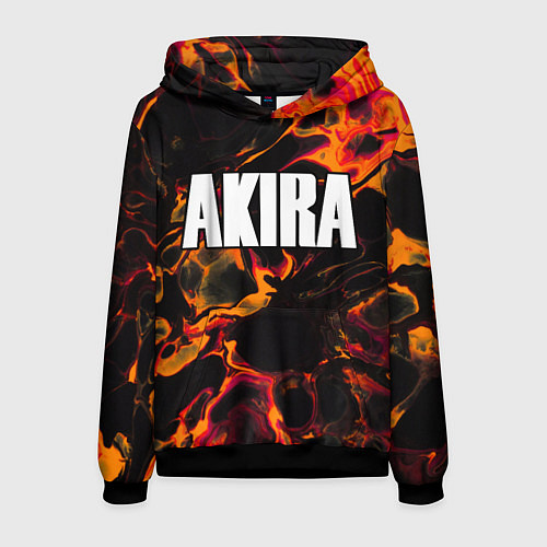 Мужская толстовка Akira red lava / 3D-Черный – фото 1