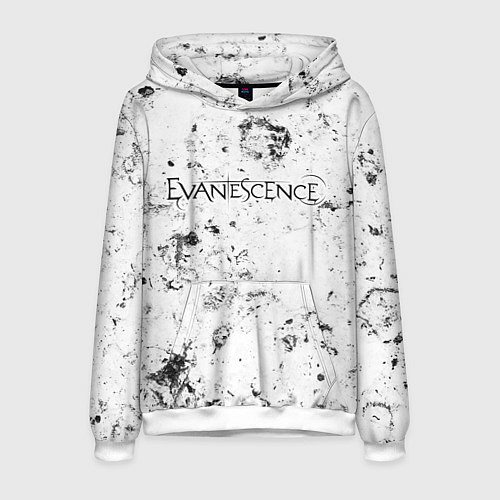 Мужская толстовка Evanescence dirty ice / 3D-Белый – фото 1