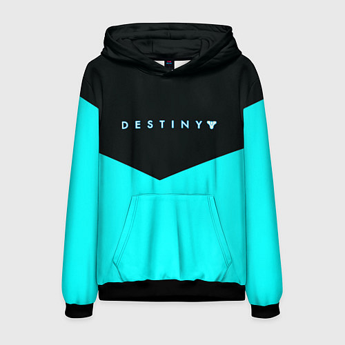 Мужская толстовка Destiny action geometry / 3D-Черный – фото 1