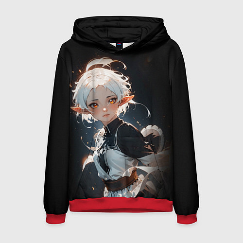 Мужская толстовка Сильфи - Mushoku Tensei: Jobless / 3D-Красный – фото 1