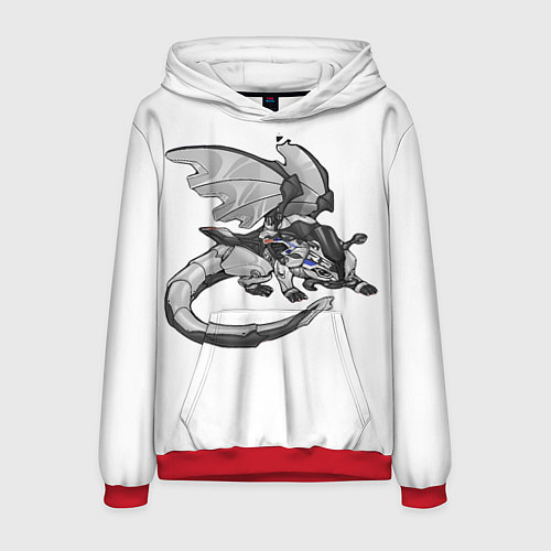 Мужская толстовка BMW M1000RR drago / 3D-Красный – фото 1