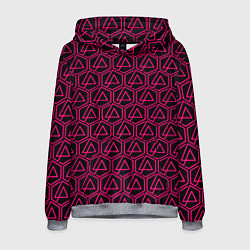 Мужская толстовка Linkin park pink logo