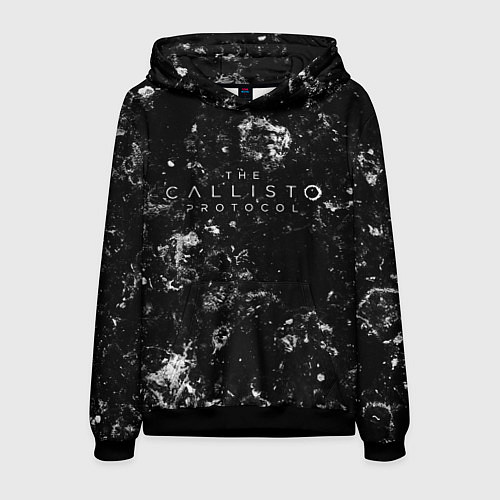 Мужская толстовка The Callisto Protocol black ice / 3D-Черный – фото 1