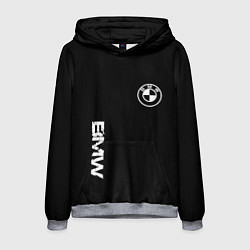 Мужская толстовка BMW logo white auto