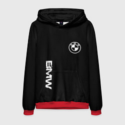 Мужская толстовка BMW logo white auto