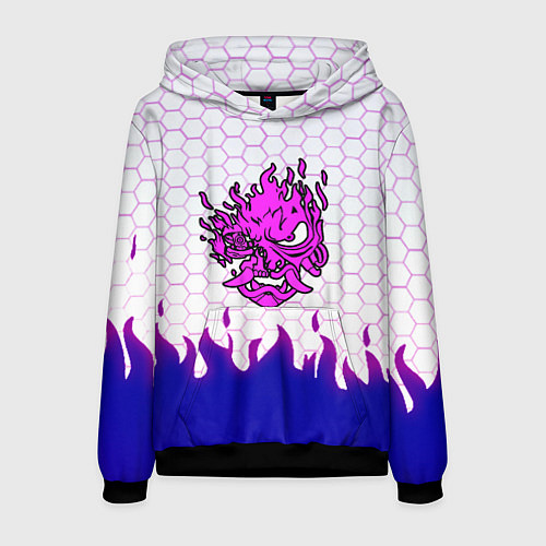 Мужская толстовка Samurai logo cdproject / 3D-Черный – фото 1