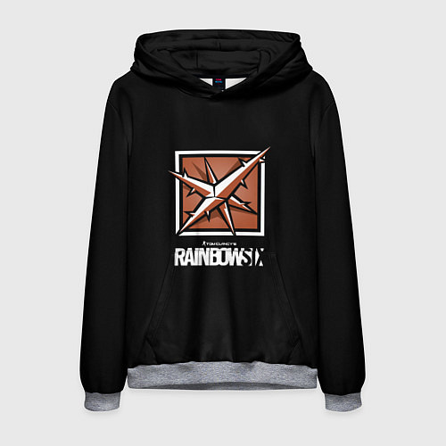 Мужская толстовка Том Кленси радуга 6 / 3D-Меланж – фото 1