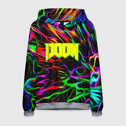 Мужская толстовка Doom optical colors / 3D-Меланж – фото 1