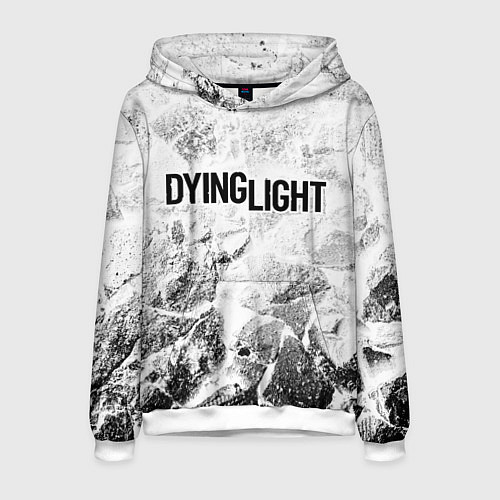 Мужская толстовка Dying Light white graphite / 3D-Белый – фото 1