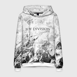 Мужская толстовка Joy Division white graphite