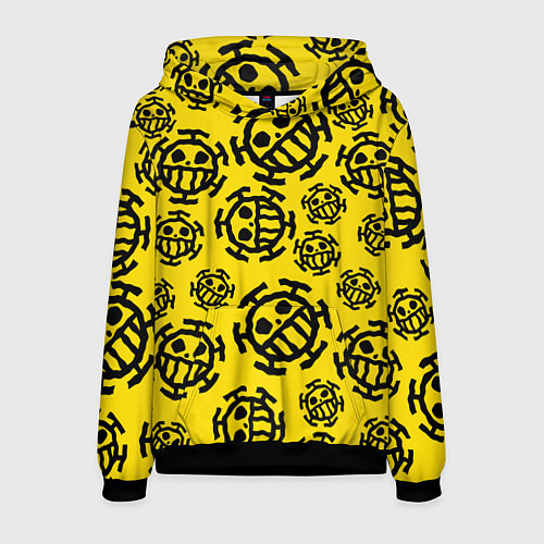 Мужская толстовка One Piece Trafalgar Law / 3D-Черный – фото 1