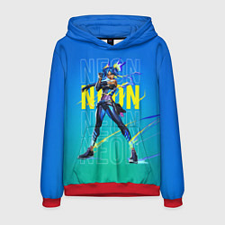 Мужская толстовка Neon Valorant
