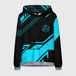 Толстовка-худи мужская Linkin park geometry, цвет: 3D-меланж