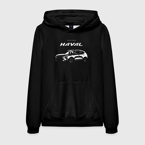 Мужская толстовка One love Haval чёрный / 3D-Черный – фото 1