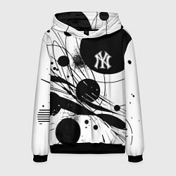 Мужская толстовка New York Yankees baseball team - abstraction