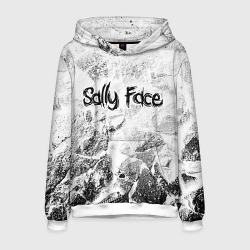 Мужская толстовка Sally Face white graphite / 3D-Белый – фото 1