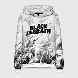 Мужская толстовка Black Sabbath white graphite