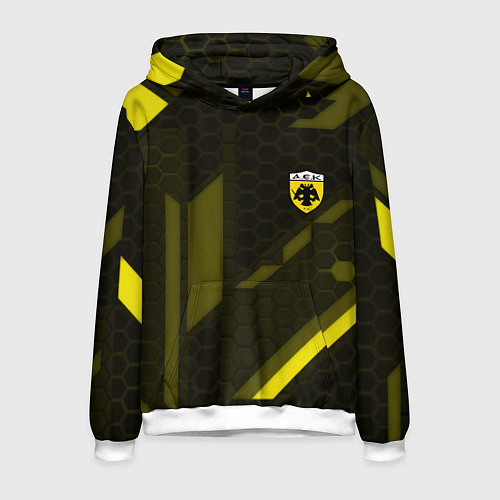 Мужская толстовка AEK fc geometry / 3D-Белый – фото 1