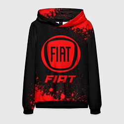 Мужская толстовка Fiat - red gradient