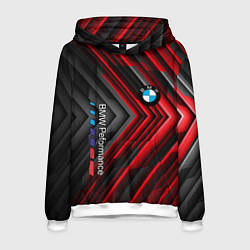 Мужская толстовка BMW geometry stripes red